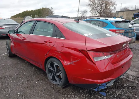 2022 Hyundai Elantra Sel из США, поврежденный, VIN KMHLN4AG8NU347251